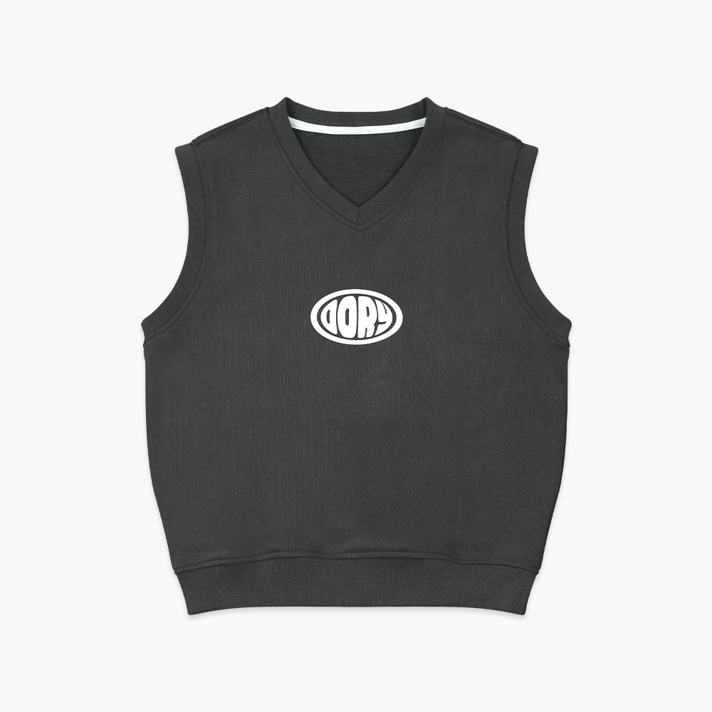 23 S/S OORY Vest - charcoal ( 2차 입고, 당일 발송 )
