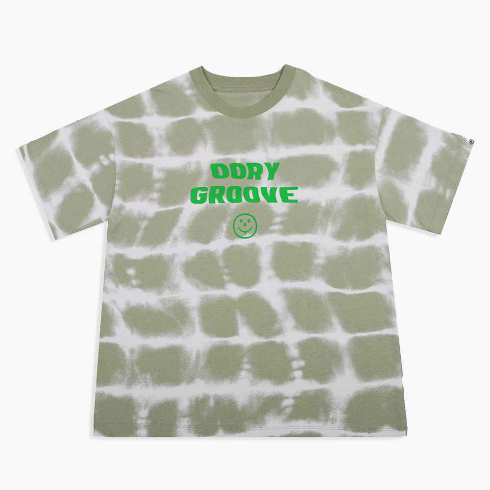 22 S/S OORY Groove t-shirt - khaki ( 신상할인가 5월 31일까지, 당일 발송 )