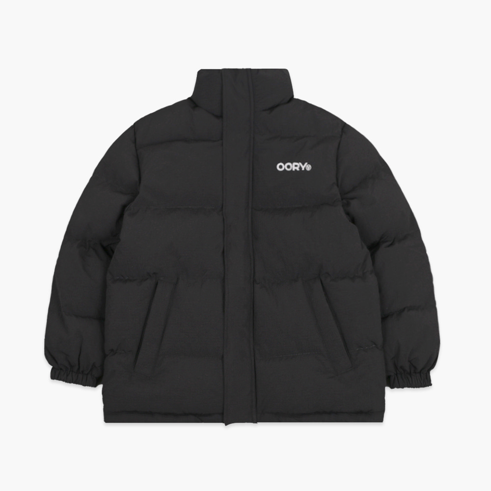 22 F/W OORY Logo padding jacket - black ( 3차 재입고 오픈, 당일 발송 )