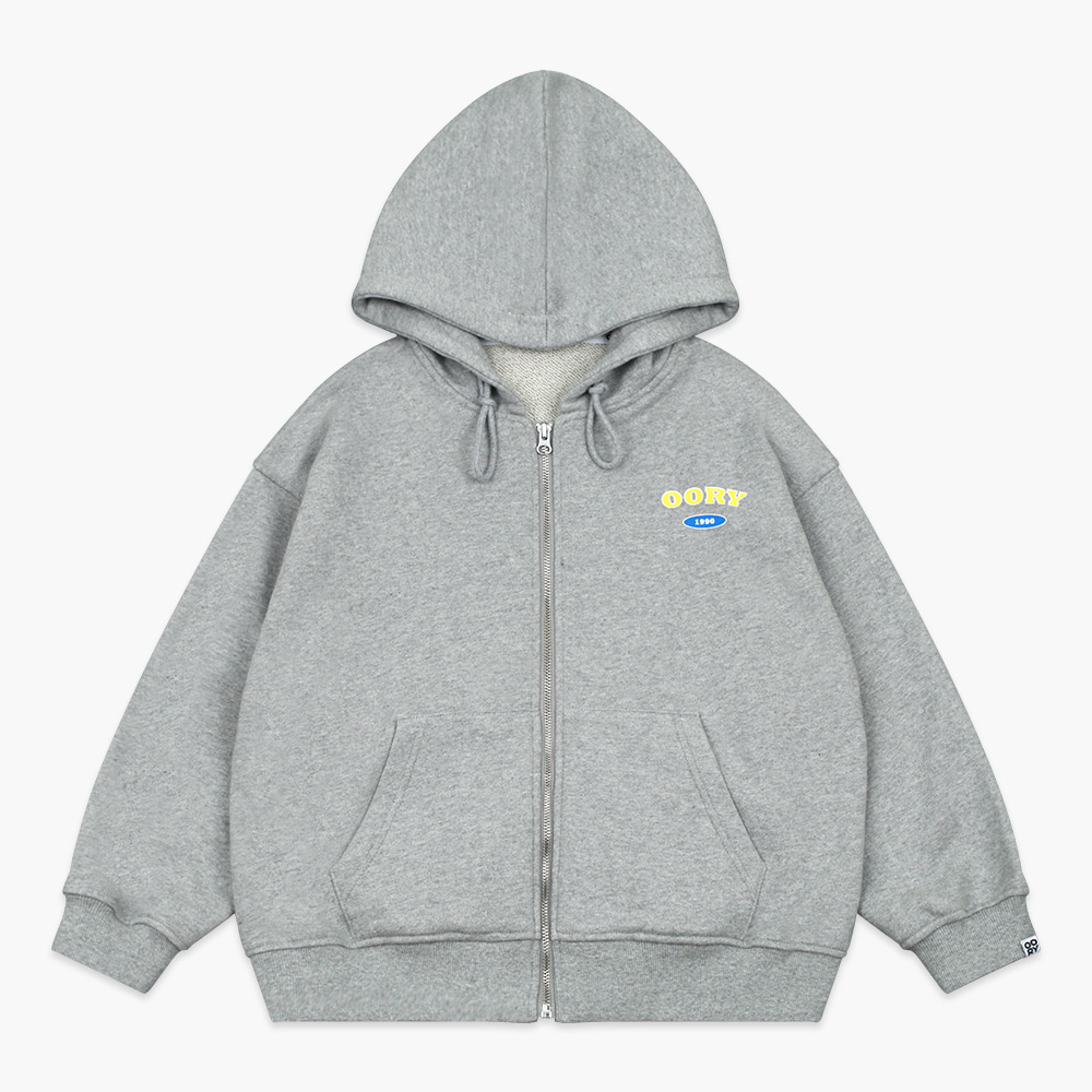 23 S/S OORY 1990 Hooded zip up - gray ( 2차 입고, 당일 발송 )