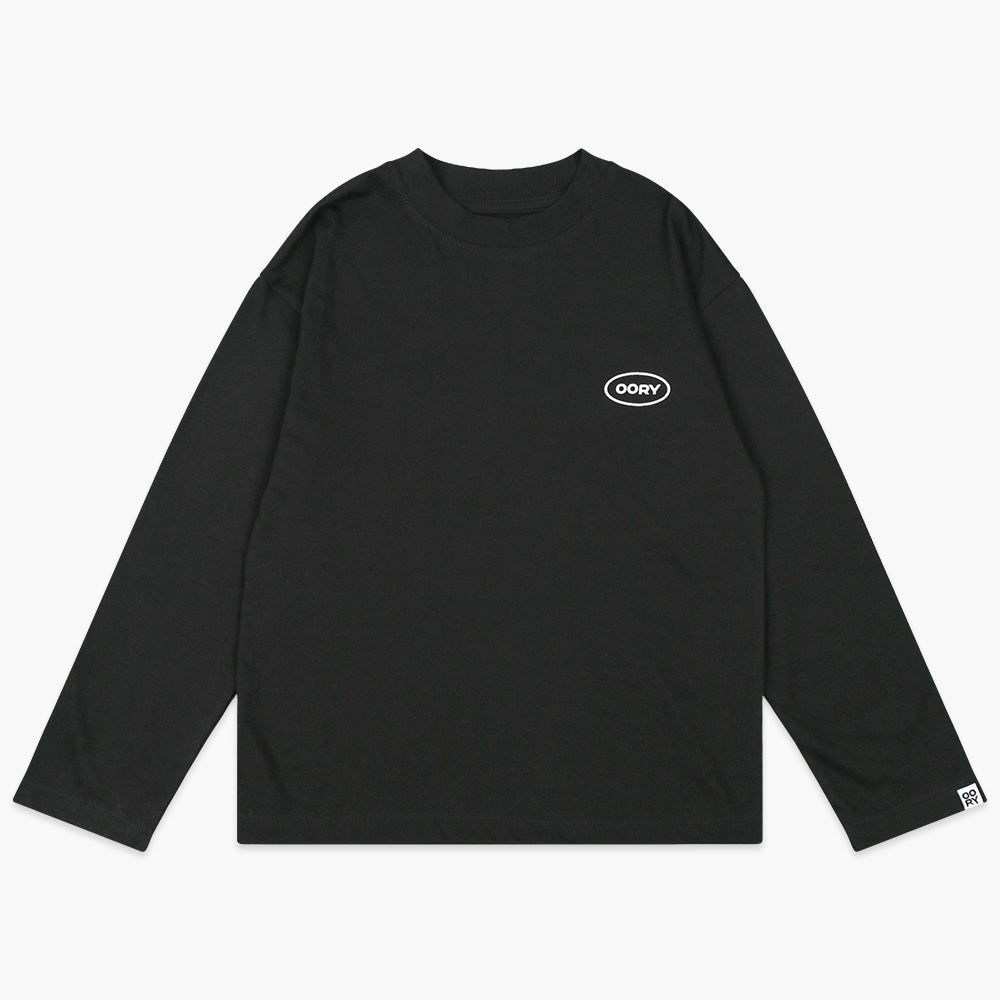 23 S/S OORY Logo single t-shirt - black ( 2차 입고, 당일 발송 )