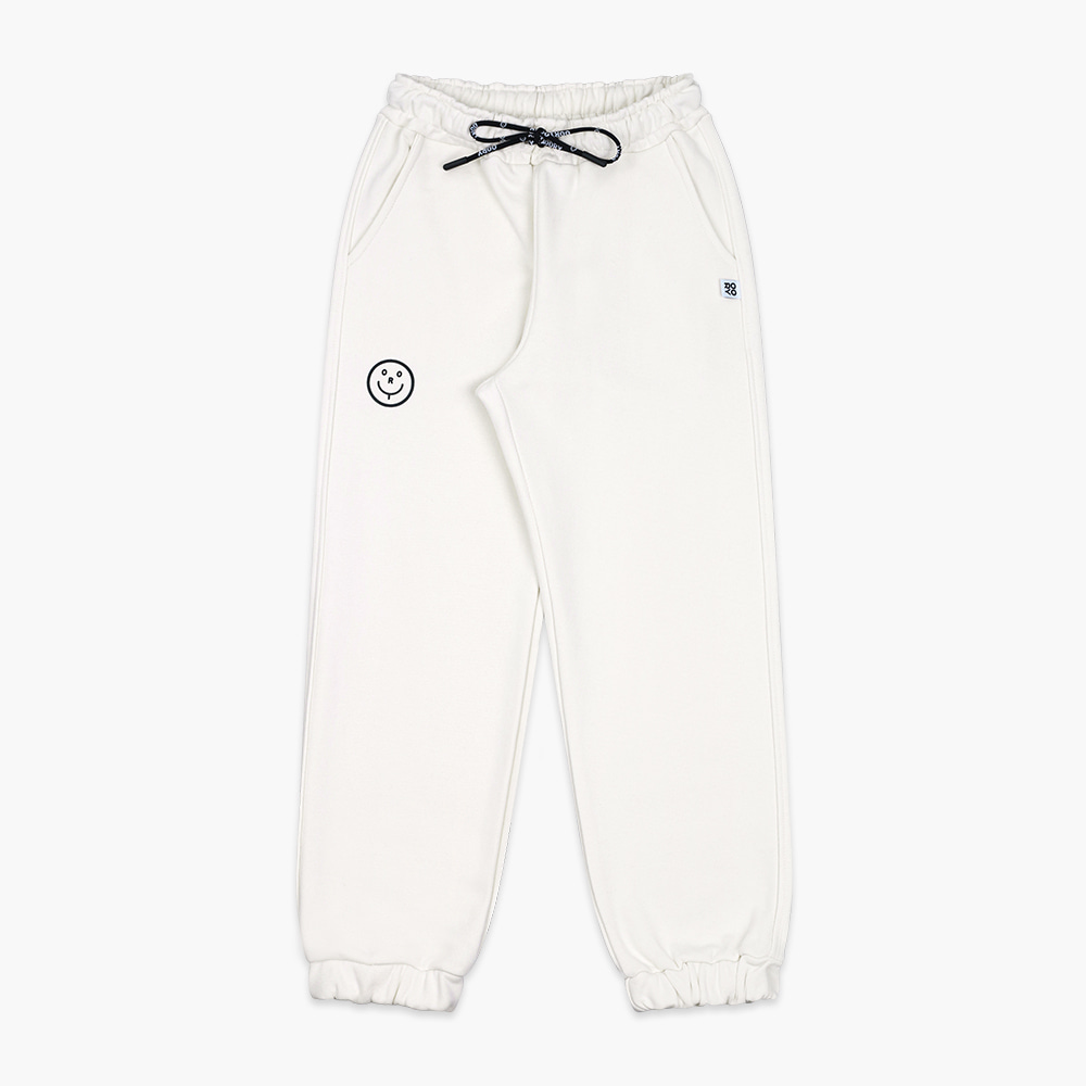23 S/S OORY Smile jogger pants - ivory ( 2차 입고, 당일 발송 )